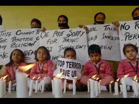 Massacre de crianças em escola no Paquistao 16/12/2014