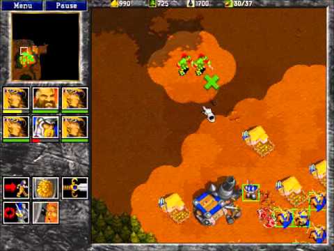 Warcraft 2: Beyond the Dark Portal - Human Campaign Gameplay - Mission 2