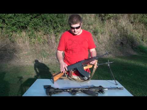 Samopal Vzor 58 / CZ 858 Tactical 7,62x39 - Střelnice HD