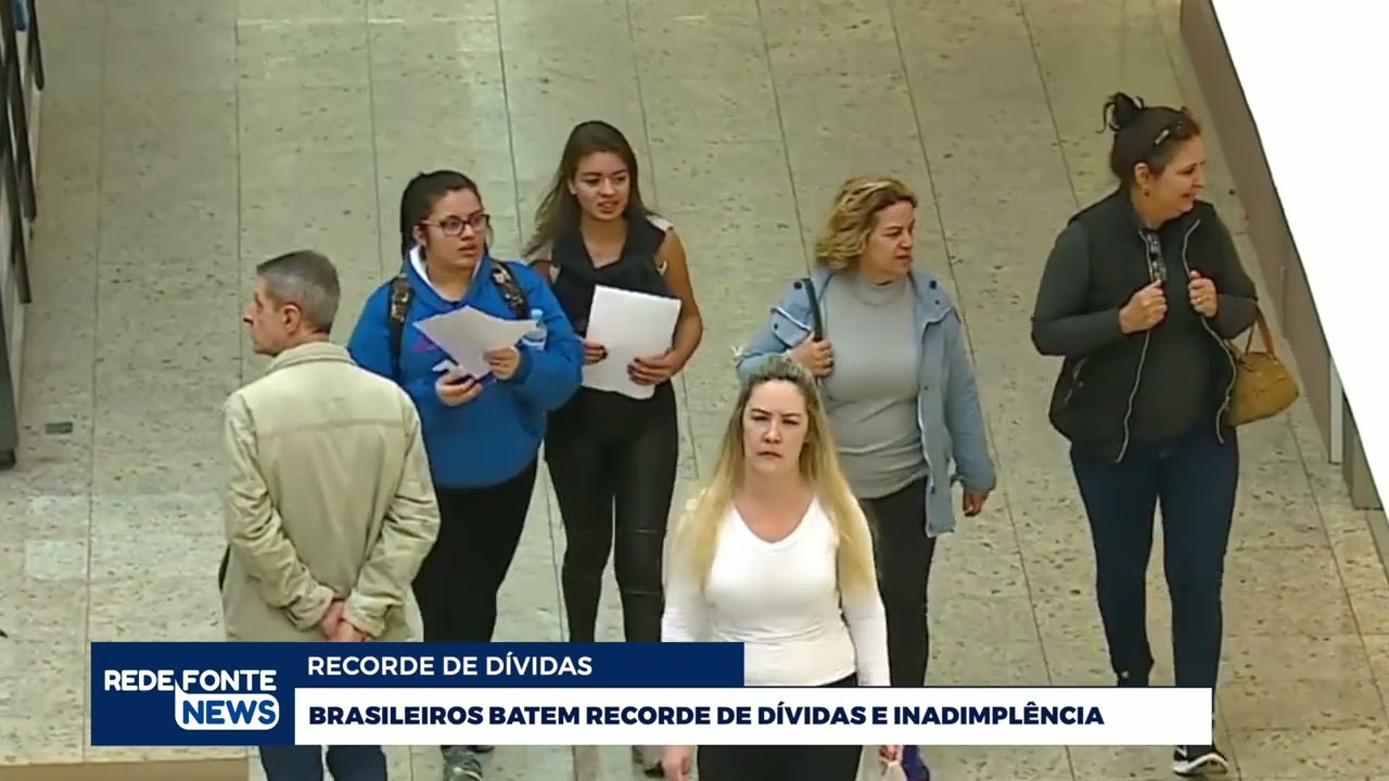 ENDIVIDAMENTO DAS FAMÍLIAS ATINGE NÍVEL MAIS ALTO EM 15 ANOS