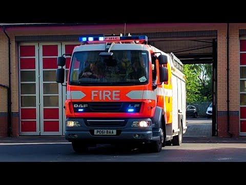 Hyndburns Second Pump Turnout - Lancashire Fire and Rescue Service