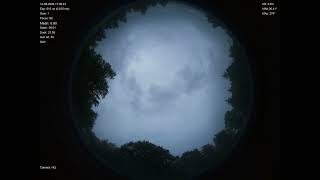 2026-06-14 All sky camera capture from Poiana Rusca Mountains, Romania