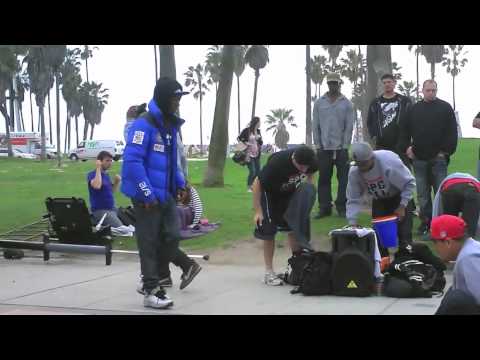 Brake Dancing Pop A Lock Venice Beach