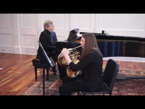 Pamela Marshall - Tap the Toes from "Triptoe Suite for Horn and Piano" (Contemporary Seminar 2017)