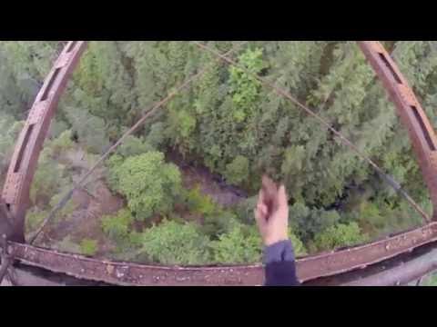 Goldstream Trestle Tricks, Victoria BC (365 feet)