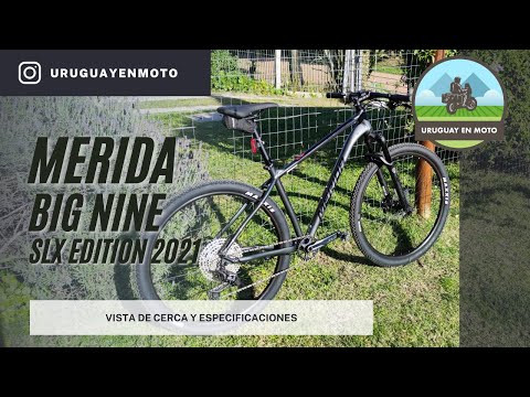 Merida Big Nine SLX Edition 2021 - Vista de cerca y Especificaciones