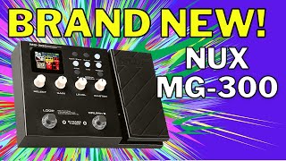 Video thumbnail for The Pedal Guy Presents a Preview of the NuX MG-300 Modeling Guitar Processor Pedalboard by The Pedal Guy