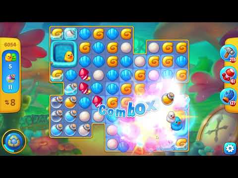 Fishdom 6054 Level - 18 moves - NO BooSTERS