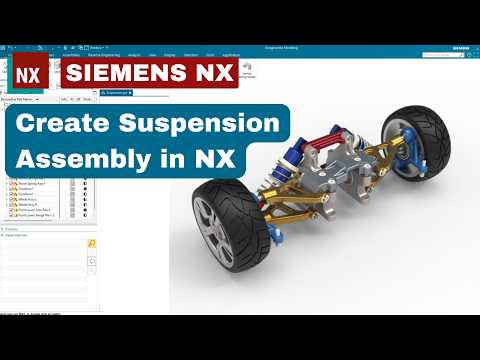 Create Suspension Assembly in Siemens NX