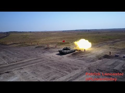 Ukraine War: DPR & LPR Tank Battle Competition Day 1