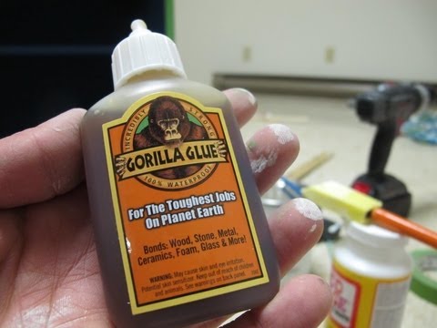 How to Use Gorilla Glue - Lessons Learned