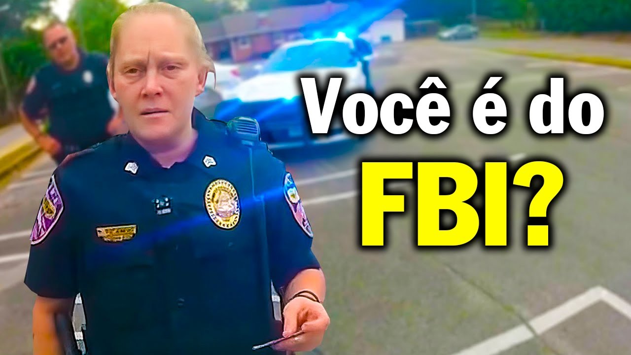 Quando o Policial Percebe que Prendeu um Agente do FBI