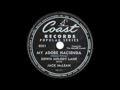 Jack McLean And His Orchestra - My Adobe Hacienda (1947)