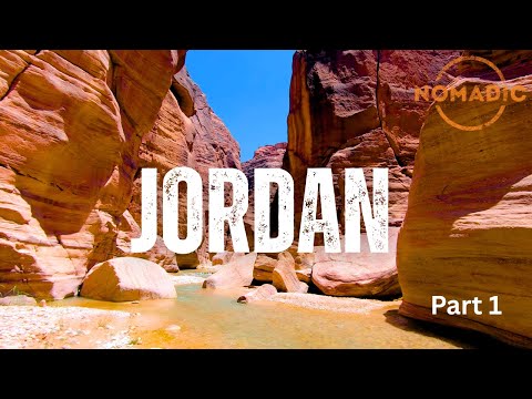 Finding Epic Adventures In Jordan - Wadi Mujib Canyoning - 80km Bike Adventure & Desert fun - Part 1