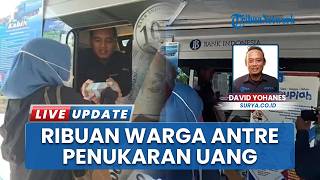 Ramai Tukar Uang Baru Jelang Lebaran, Ratusan Warga Tulungagung Berburu Agenda BI di Masjid