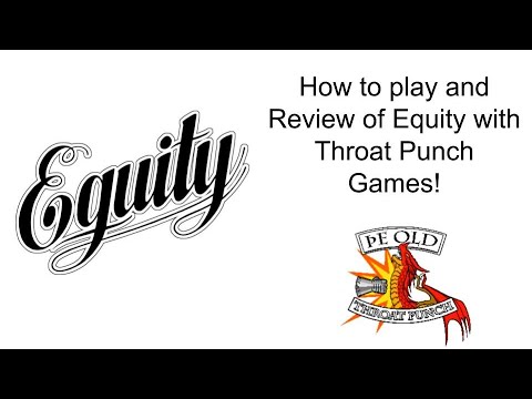 Ring Side Report-Equity Board Game Review!