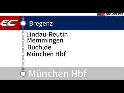 Ansage Bis München Hbf ECE 181 SBB CFF FFS