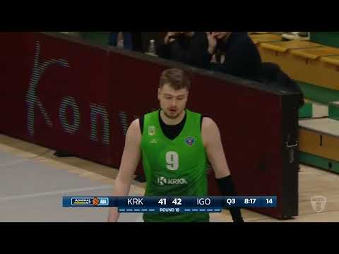 AdmiralBet ABA League 25/26, extended HL, R18: Krka - Igokea m:tel (8.2.2026)