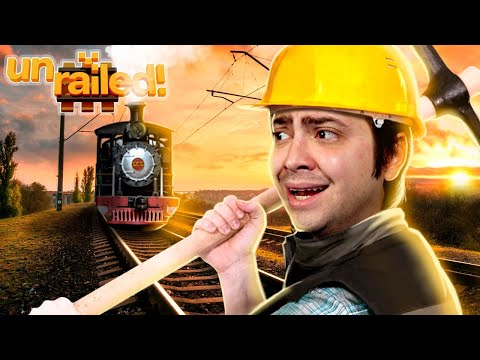 alanzoka jogando Unrailed! com os amigos Mrfall, Cap, VX e Galaxyy