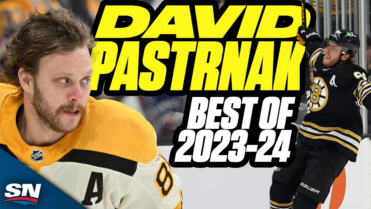 David Pastrnak's Sauciest Plays Of The 2023-24 NHL Season