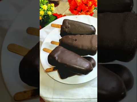 Homemade chocobar ice cream #shorts #trending #viralvideo