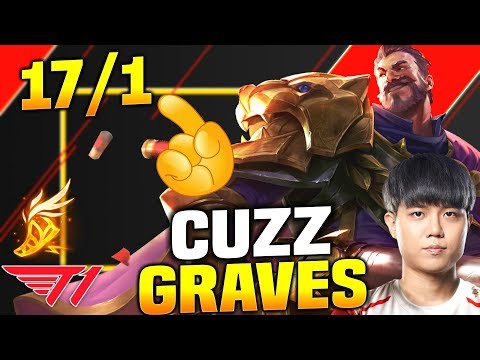 SKT T1 CUZZ PLAYS GRAVES! - SKT T1 Cuzz Plays Graves vs Elise Jungle! | Season 2020 KR SoloQ