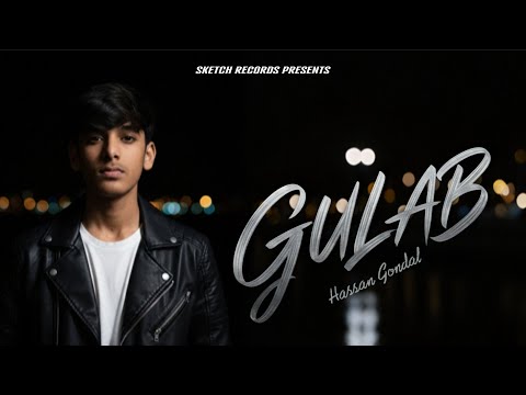 GULAB 🌹 | Official Visualizer | Hassaan Gondal | 2025
