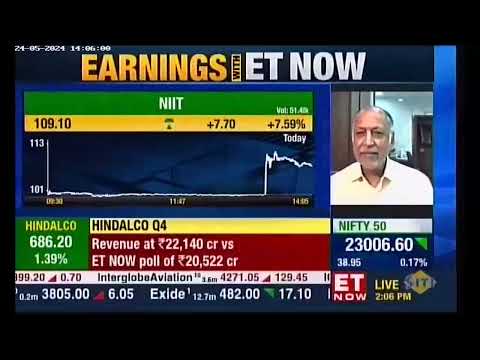 ET Now talks NIIT Q4 performance with Chairman and Co-Founder Mr. Rajendra Pawar