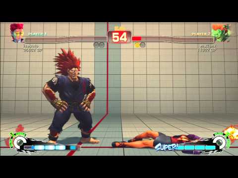 SSF4 Rank Match  isesuto (VI)  vs  ma2onz (BL)