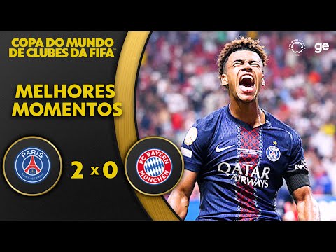 Gols e lances de PSG x Bayern