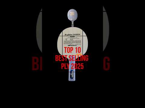 Top 10 Best-Selling Table Tennis Blades in 2025
