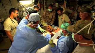 preview picture of video 'Veterinary Surgery in Afghanistan | Military Working Dog'