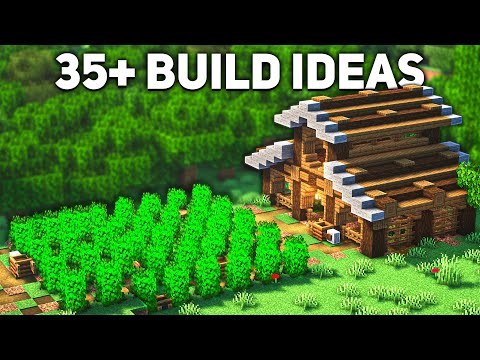 35+ Build Projects for Survival Minecraft 1.19
