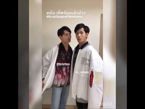 TIME TO CUTE - Moment Krist Singto - Fanmeeting Korea (180707)