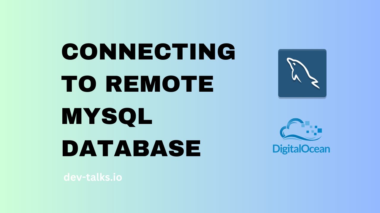 Connecting to Remote MySQL Database via SSH Tunneling