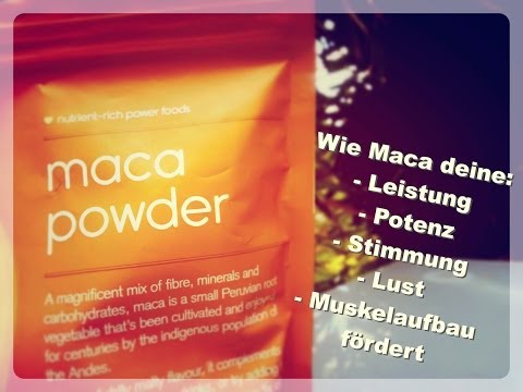 Maca - Wie Maca Dir hilft schneller zu werden und Muskeln aufzubauen