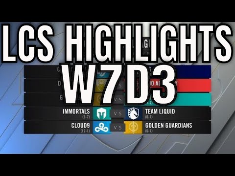 LCS Highlights ALL GAMES Week 7 Day 3 Spring 2020 - IMT vs TL, C9 vs GG