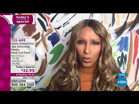 HSN | IMAN Global Chic Fashions 10.25.2020 - 11 AM