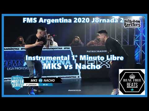 Instrumental MKS vs Nacho / 1° Minuto Libre/ Original Con Cortes / FMS Argentina 2020 Jornada 2