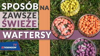 Nie trać pieniędzy, sposób na zawsze świeże waftersy! Wędkarstwo method feeder! #NOWOŚCIROBINSONA 31