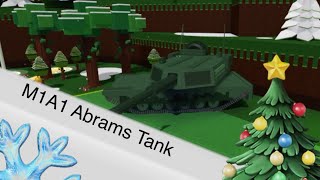 M1A1 Abrams Tank - Christmas quest invasion ￼
