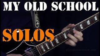 My Old School Steely Dan - All Guitar Parts