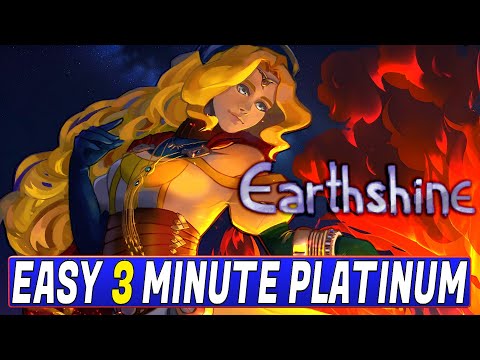 Earthshine Platinum Walkthrough | Easy 3 Minute Platinum Game PS4, PS5