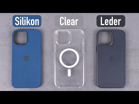 Apple iPhone cases compared - silicone vs. leather vs. clear | Which one is worth it?