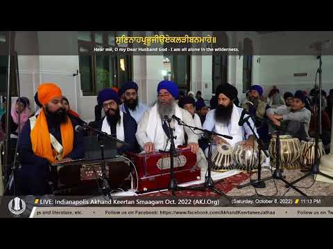 019 Bhai Ranjit Singh Jee Jammu @ Indianapolis Oct. 2022 Raensabaayee Keertan Smaagam