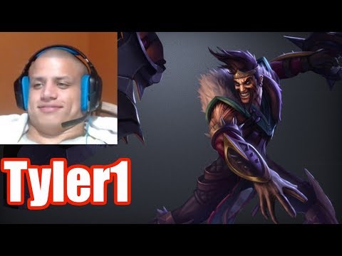 Tyler1 | DRAVEN vs CAITLYN | DRAVEN Adc | Challenger Gameplay | Patch 8.13
