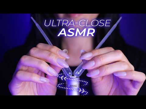 ASMR Ultra-Close Sounds to Make You Fall Asleep Instantly | 3D Brain Penetrations (No Talking)