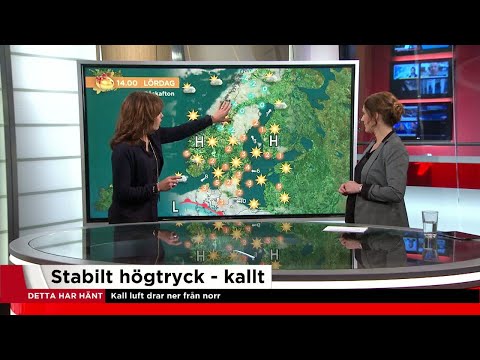 Meteorologens råd till påskkärringarna: Ta på långkallingar   - Nyheterna (TV4)