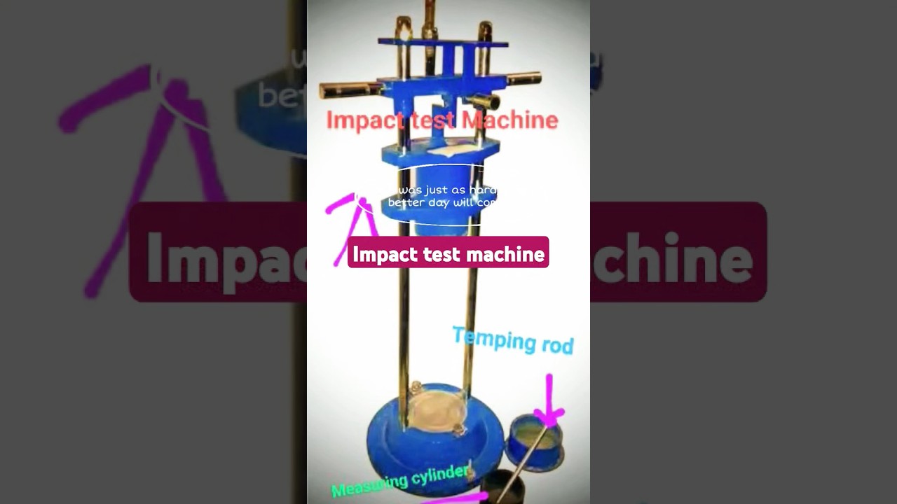 impact test of aggregate#ytshorts#qualitycontrol  #viralshorts#project#aggregates#civilengineering#