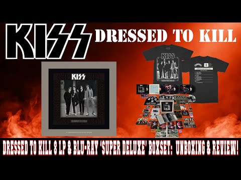 KISS “DRESSED TO KILL” 50th Anniversary Super Deluxe Vinyl Box Set | Unboxing & Review #kiss #vinyl